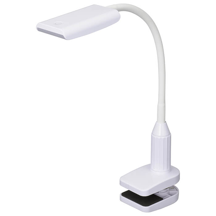 オーム電機 LEDクランプ式デスクライト(昼白色)(ホワイト)